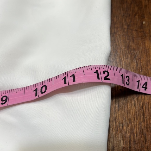 Lulu's White One Shoulder Side Pleated Side Slit Dress Sz S NWT - Picture 9 of 12